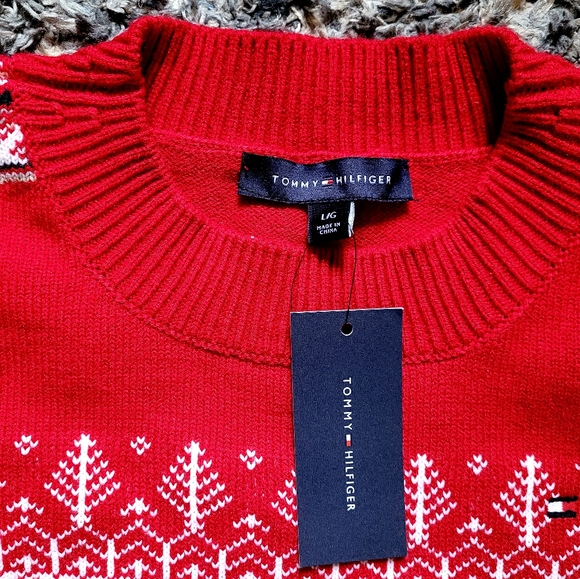Tommy Hilfiger Christmas Sweater - Picture 3 of 8